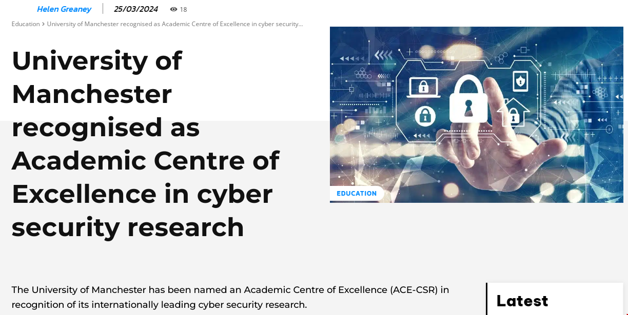 曼大被評為網(wǎng)絡(luò )安全研究卓越學(xué)術(shù)中心.png